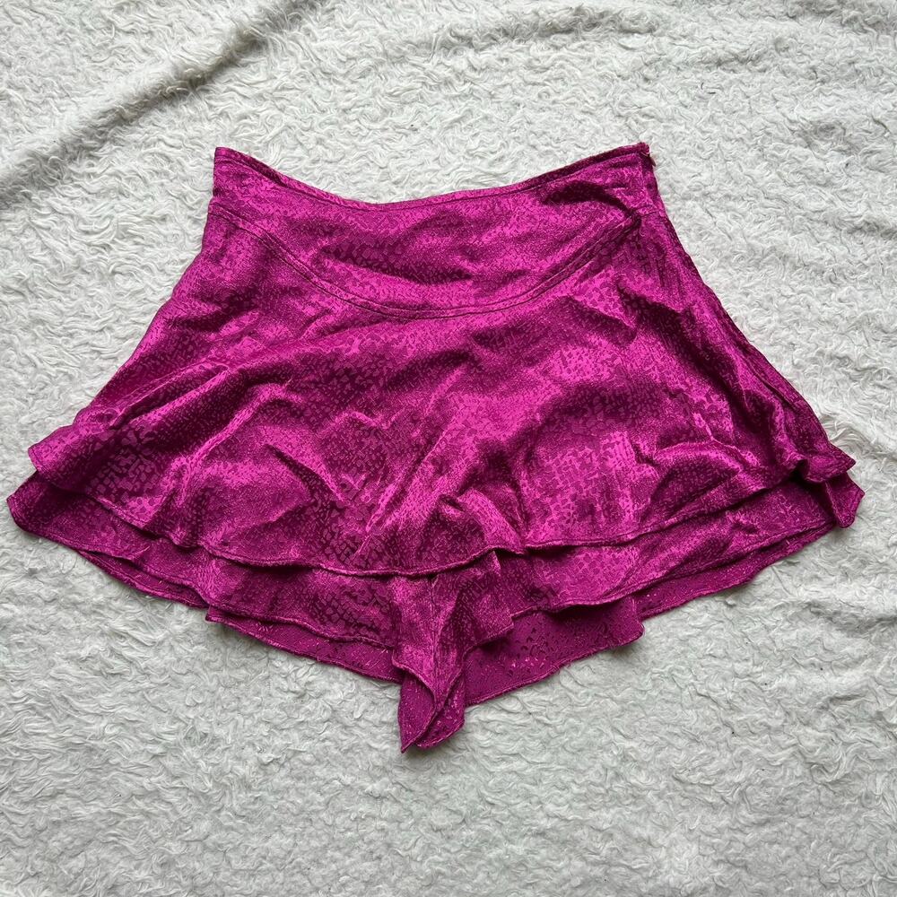 Judith March Pink Layered Skort Size Small